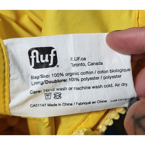 ⭐️ 2/$50 FLUF Kids Shark Zipper Lunch Bag With Inside Pocket School Lunch - Picture 7 of 8